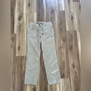 The North Face women’s Beige Casual Pants size 6 long